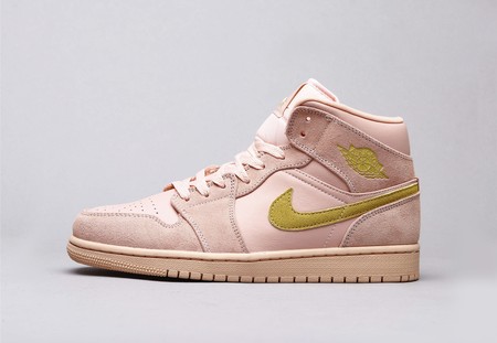 Air Jordan 1 Mid Coral Gold 36-46