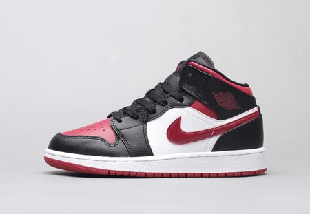 Air Jordan 1 Mid Bred Toe 36-46