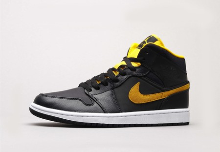 Air Jordan 1 Mid Black University Gold 40-46