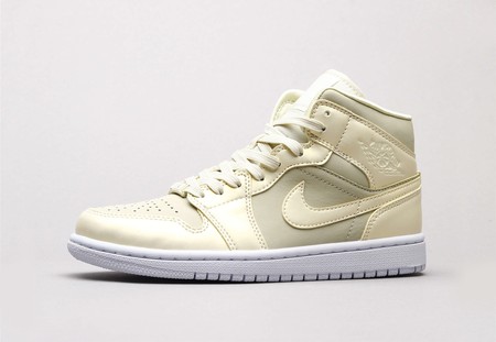 Air Jordan 1 MidGoose Feather Yellow 36-46