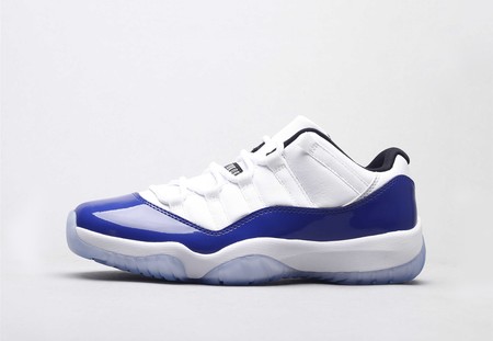 Air Jordan 11 Retro Low White Concord SP 36-45