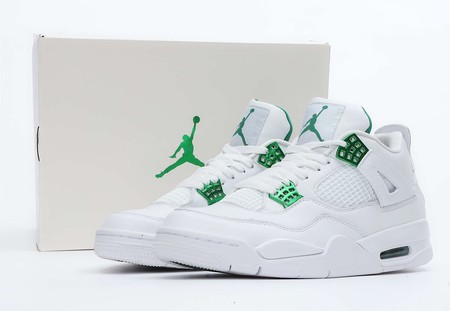 Air Jordan 4 Retro Metallic Green 36-46