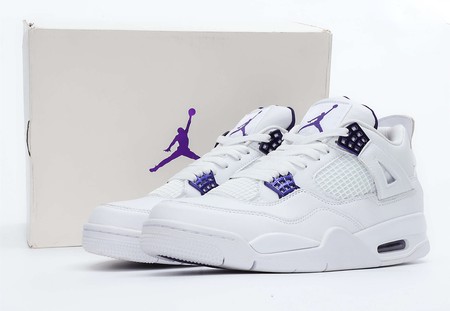 Air Jordan 4 Retro Purple Metallic 36-46