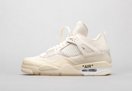 Air Jordan 4 retro x Off-White AJ4 OW Sail 36-47.5