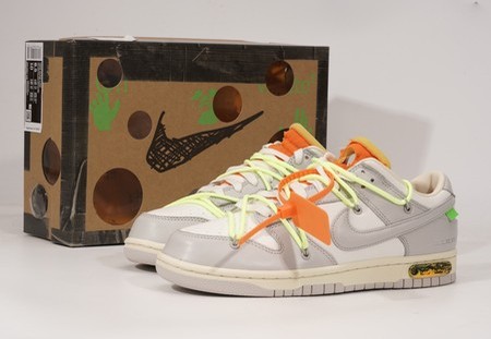 OFF WHITE X NIKE Dunk Low The 50 (NO.43)Size: 36-47.5