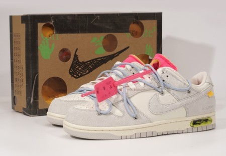 OFF WHITE X NK Dunk Low The 50 (NO.38)Size: 36-47.5