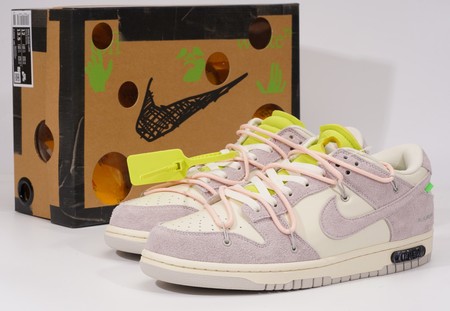 OFF WHITE X NK Dunk Low "The 50" (NO.12) SIZE: 36-47.5