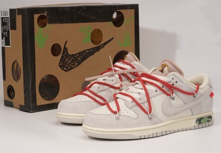 OFF WHITE X NK Dunk Low "The 50" (NO.33) size 36-47.5 available