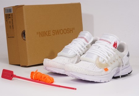 off-white x Air presto 2.0 white SP: 40-47.5