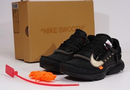 off-white x Air presto 2.0 Black SP: 40-47.5