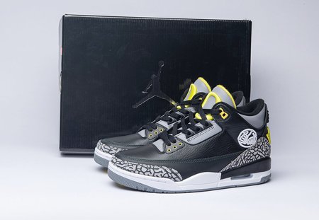 Jordan 3 Retro Oregon Ducks Pit Crew Black HO11-MNJDLS-5 Size 40-47.5