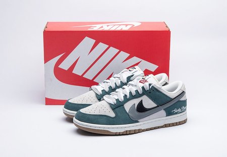 Nike SB Dunk Low Grey Green Black DO9457-110 Size 36-46