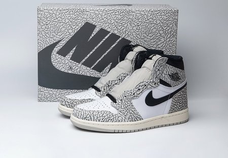 Jordan 1 Retro High OG White Cement DZ5485-052 Size 40-47.5