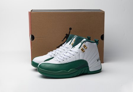 Air Jordan 12 White Green Size 40-47.5