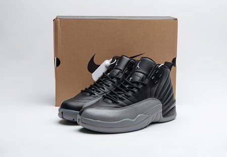 Air Jordan 12 Black Wolf Grey Size 40-47.5